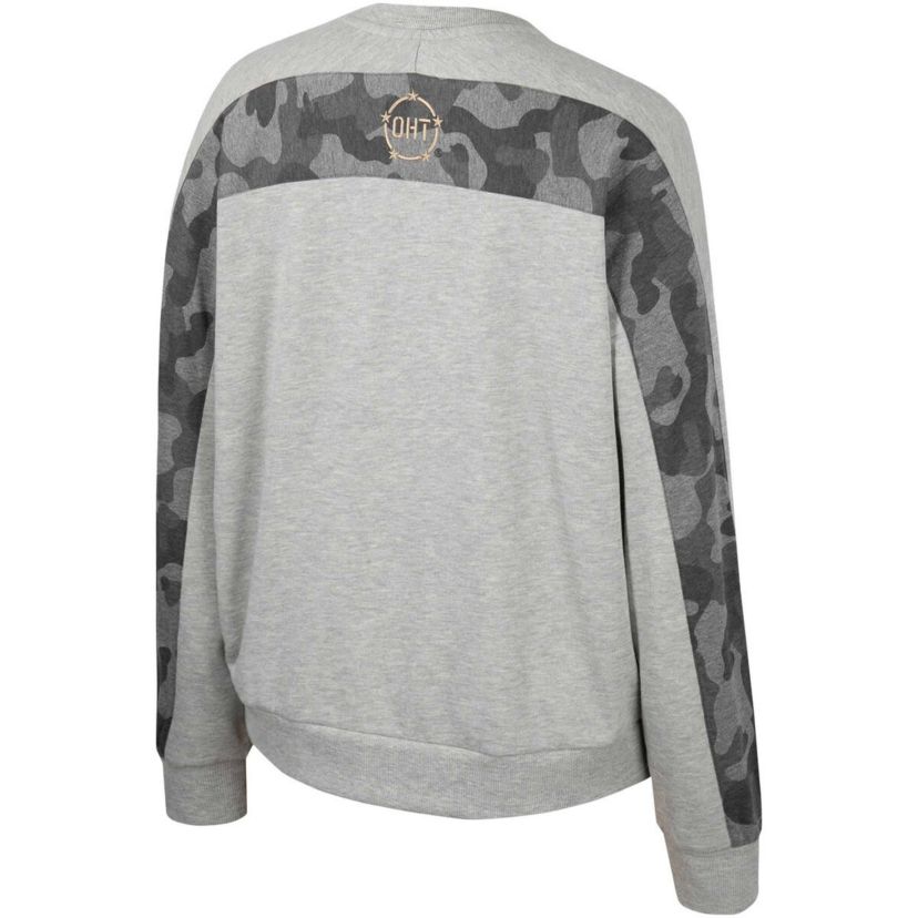 NCAA Penn State Nittany Lions OHT Military Appreciation Flag Rank Dolman Pullover Sweatshirt