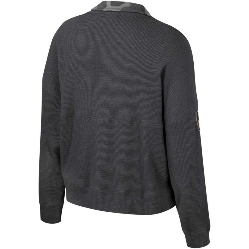 NCAA Michigan Wolverines OHT Military Appreciation Payback Henley Thermal Sweatshirt