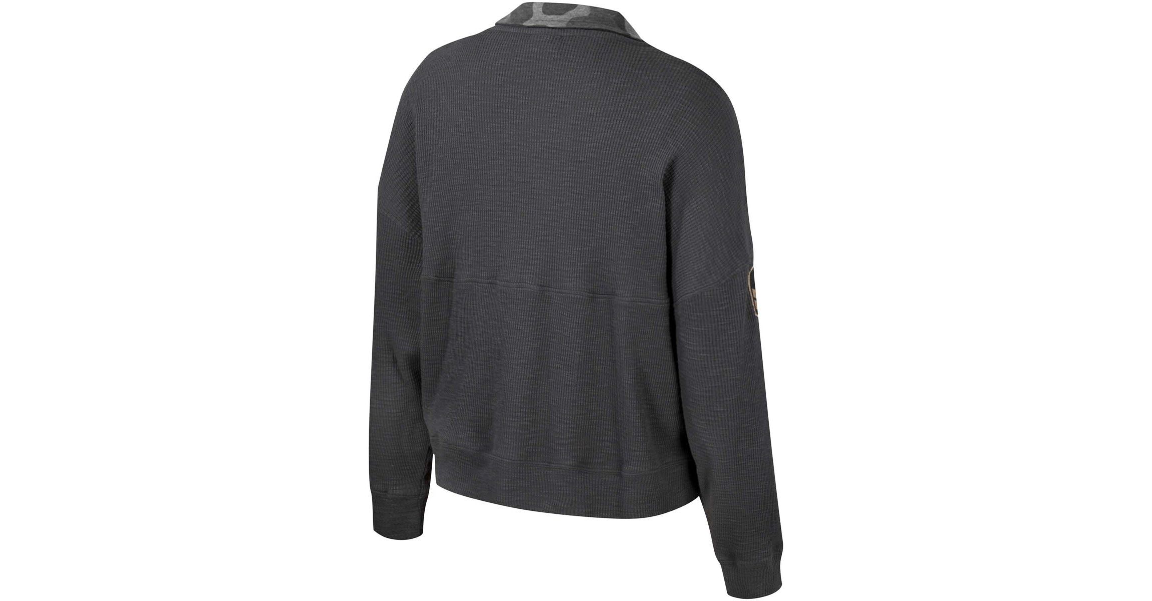 NCAA Michigan State Spartans OHT Military Appreciation Payback Henley Thermal Sweatshirt