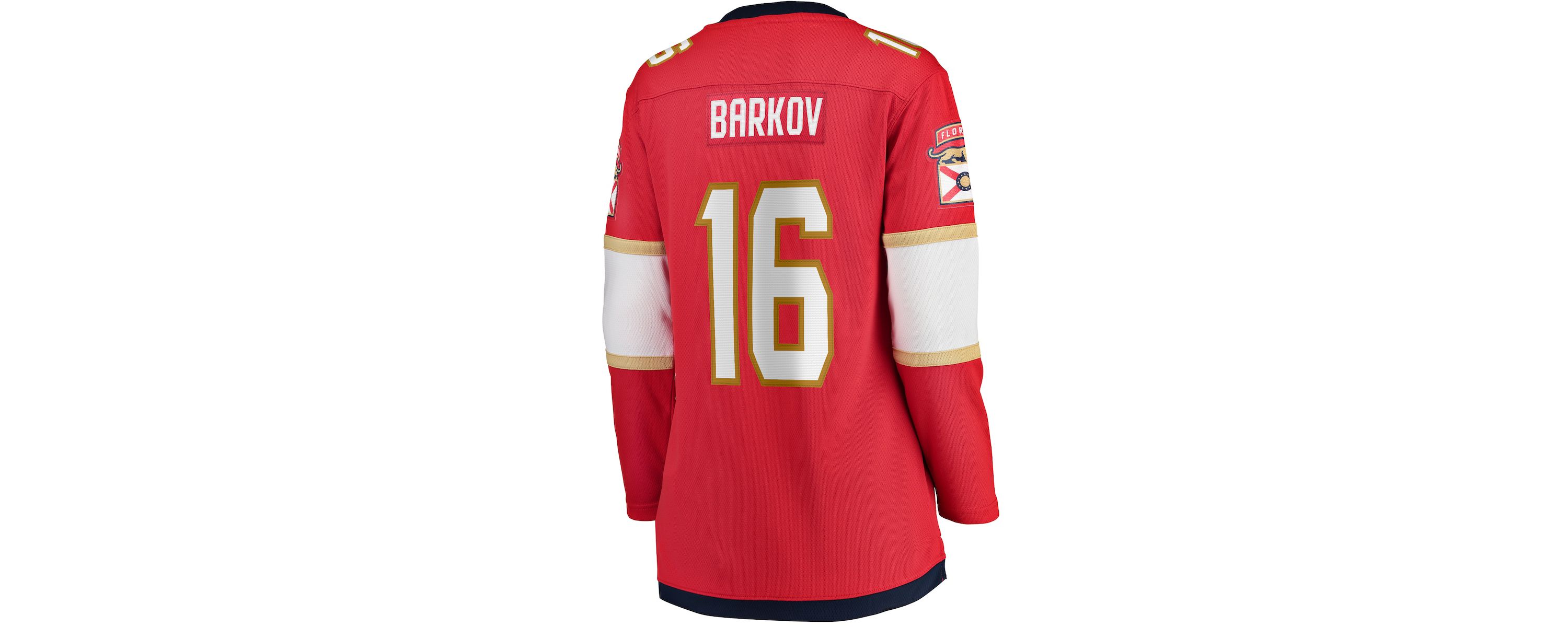 NHL Fanatics Aleksander Barkov Florida Panthers Captain Patch Home Breakaway Player Jersey