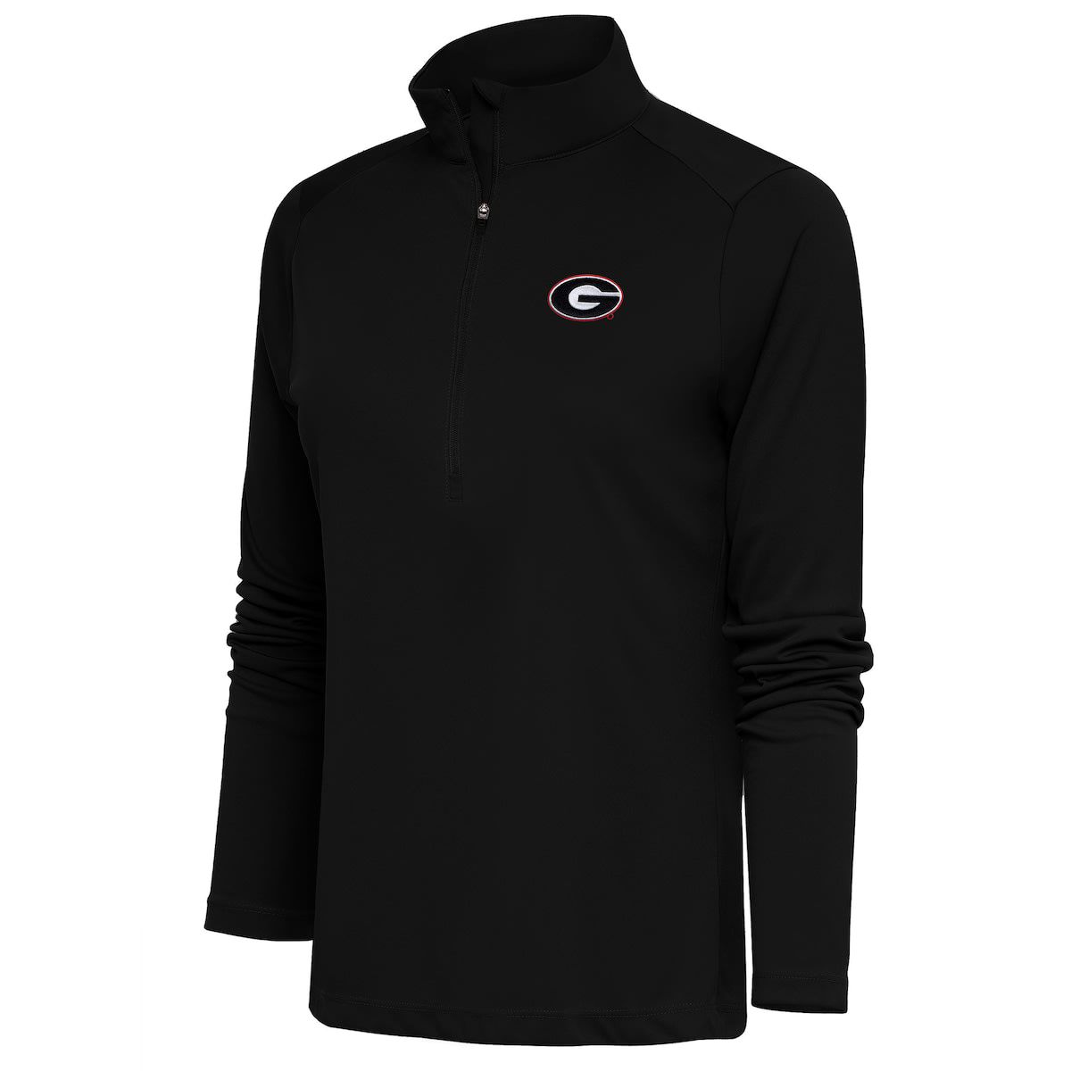 NCAA Georgia Bulldogs Tribute Half-Zip Pullover Top