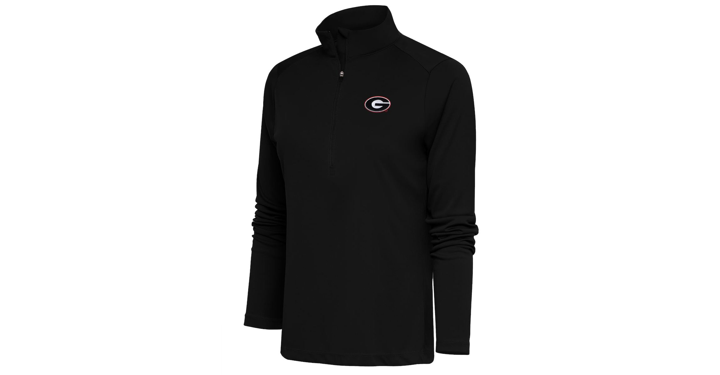 NCAA Georgia Bulldogs Tribute Half-Zip Pullover Top