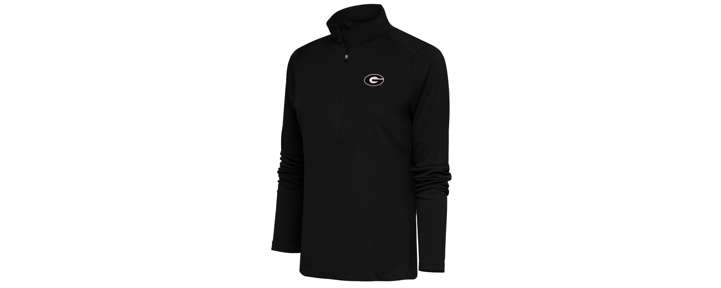 NCAA Georgia Bulldogs Tribute Half-Zip Pullover Top