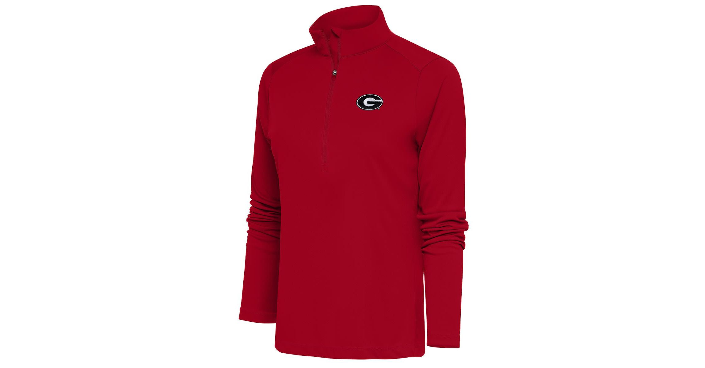NCAA Georgia Bulldogs Tribute Half-Zip Pullover Top