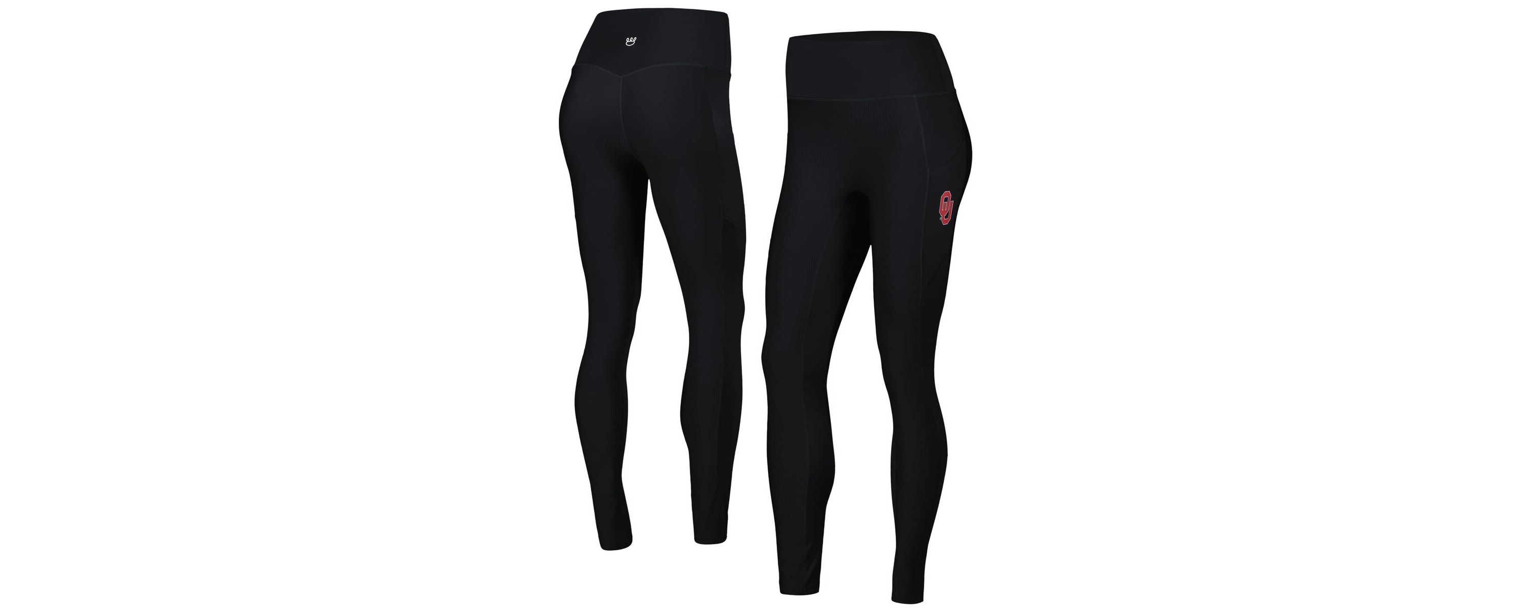 NCAA Oklahoma Sooners 7/8 Mixed Media Pocket iLeggings