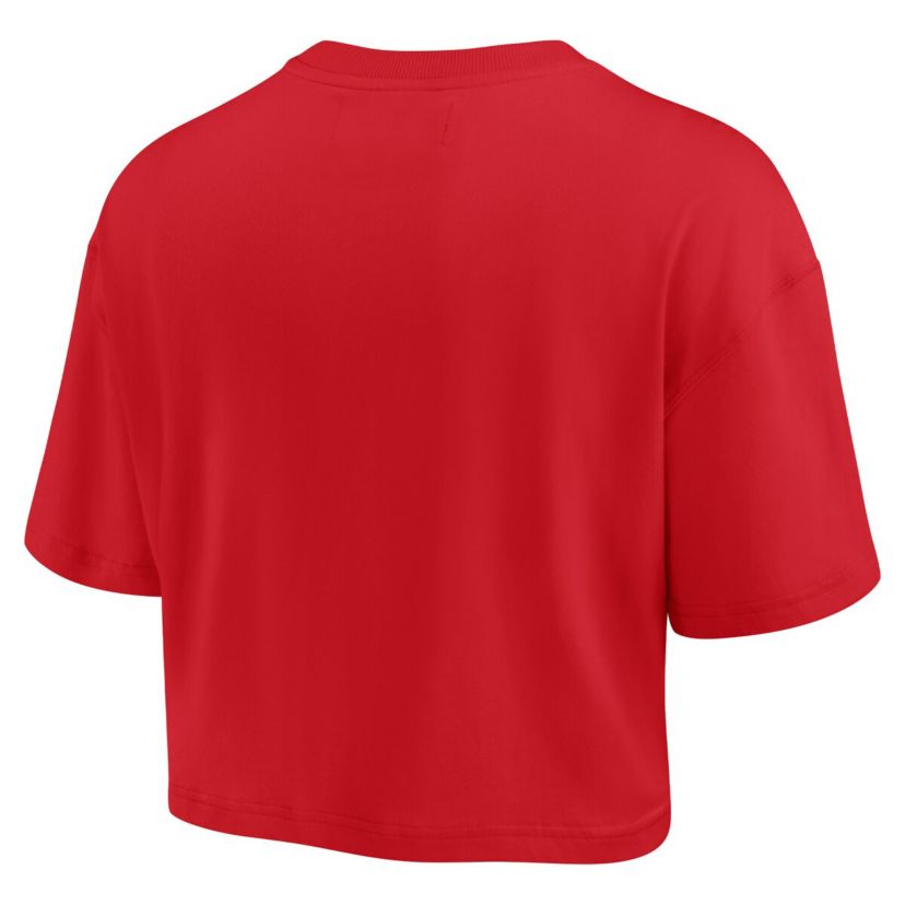 MLB Fanatics St. Louis Cardinals Elements Super Soft Boxy Cropped T-Shirt