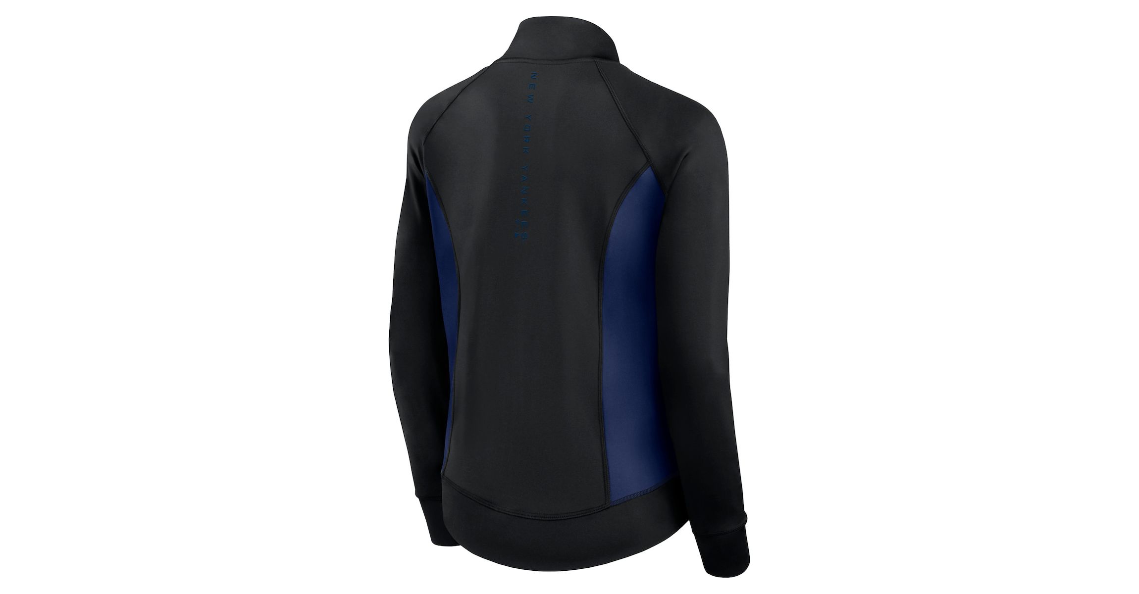 MLB Fanatics New York Yankees Studio Fitted Full-Zip Gym Track Jacket