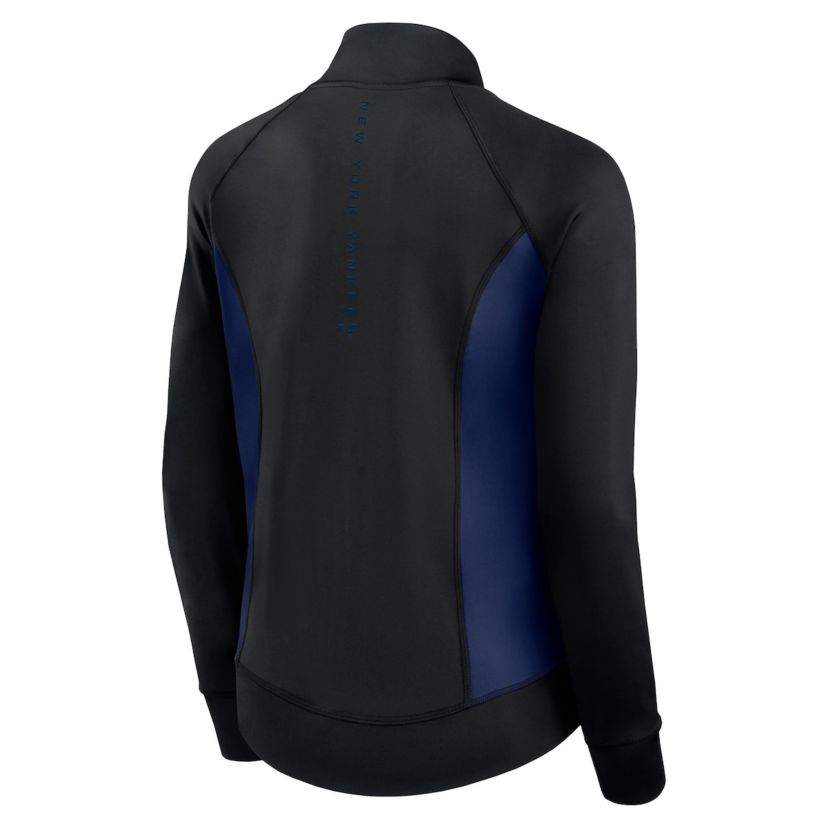 MLB Fanatics New York Yankees Studio Fitted Full-Zip Gym Track Jacket