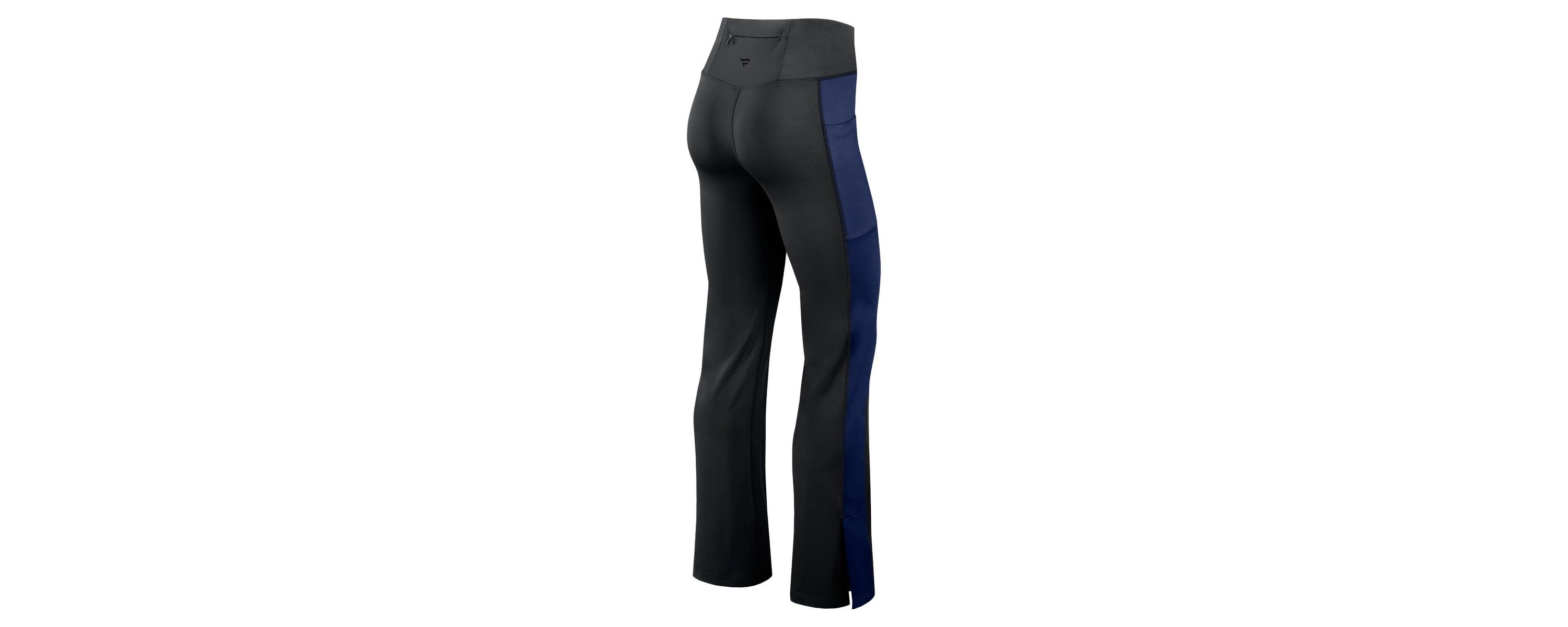 MLB Fanatics Atlanta Braves Studio Fitted Flared Leggings