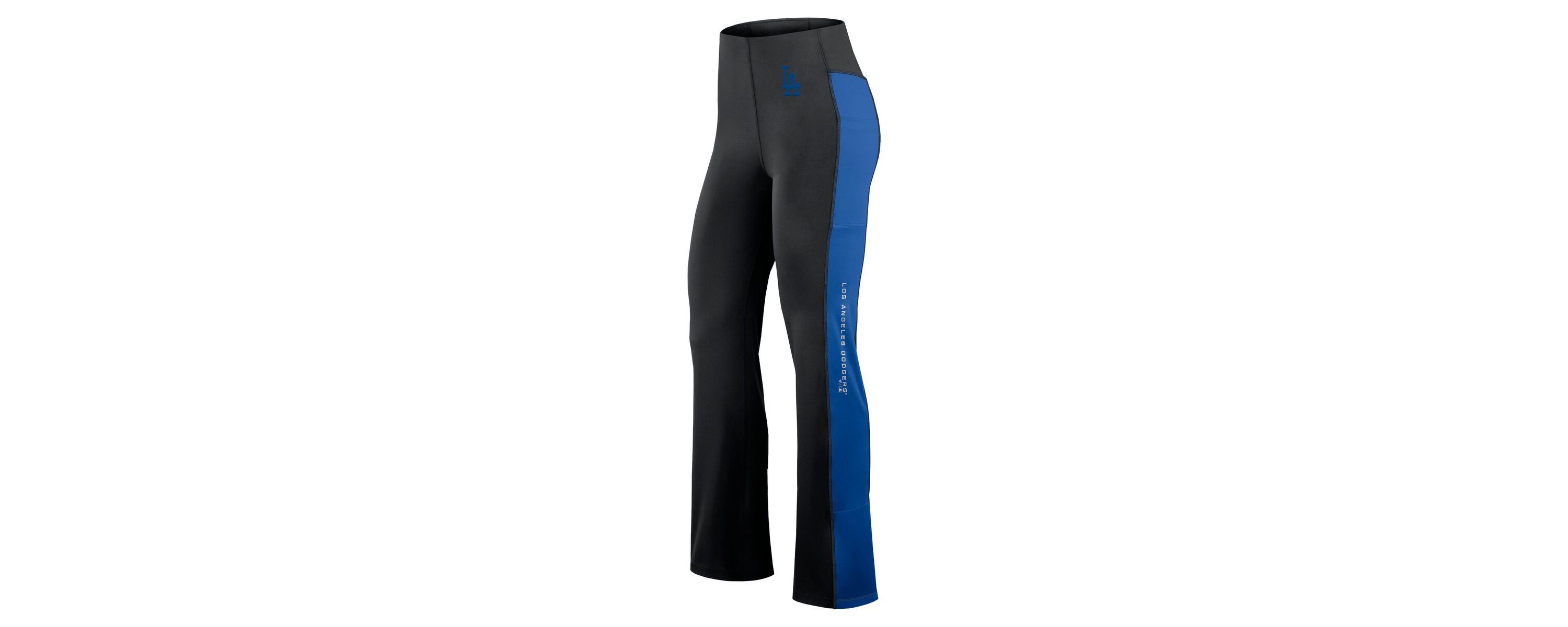 MLB Fanatics Los Angeles Dodgers Studio Fitted Flared Leggings