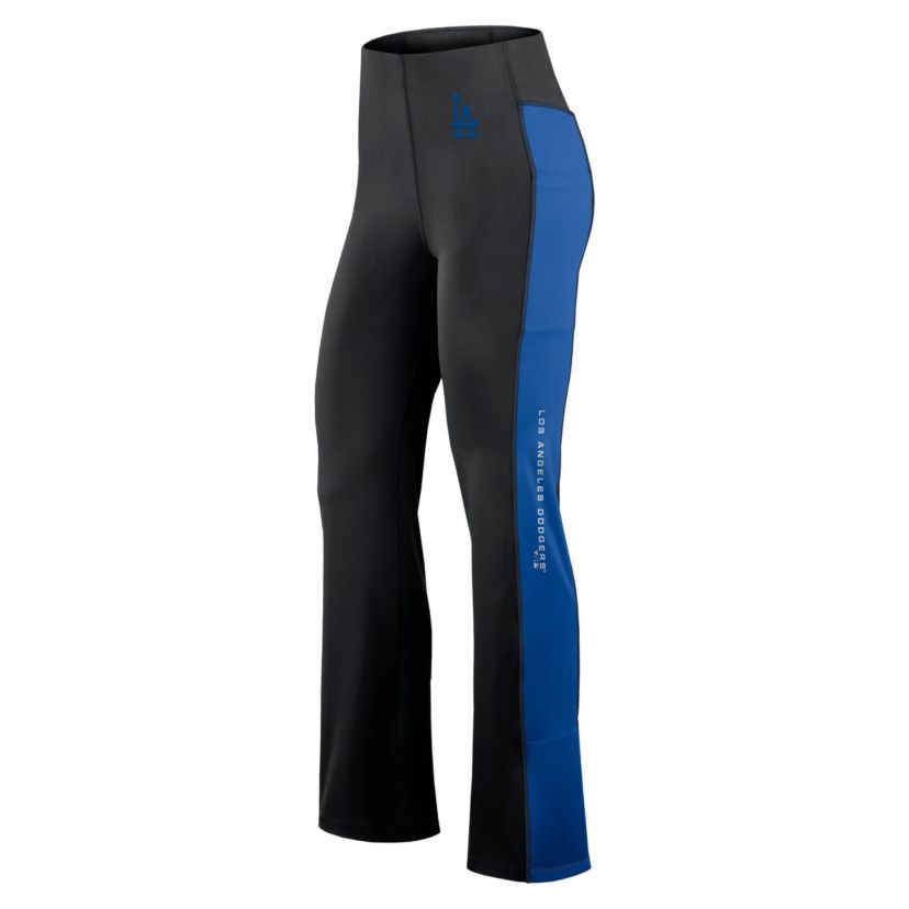 MLB Fanatics Los Angeles Dodgers Studio Fitted Flared Leggings