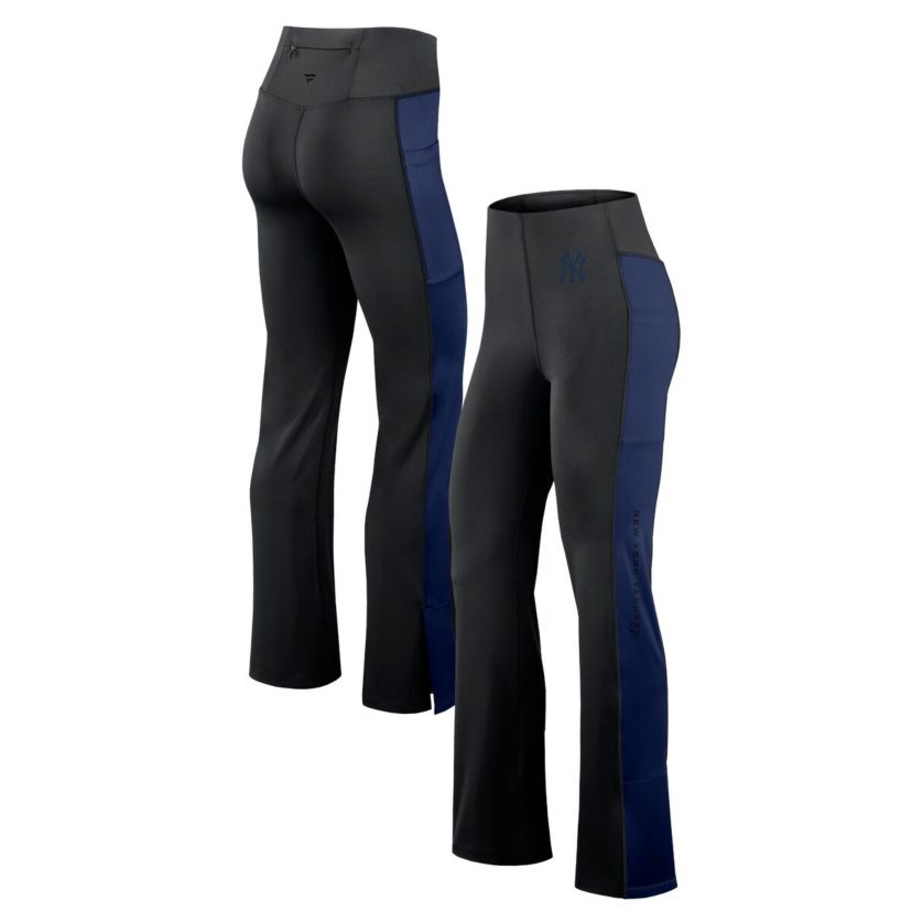 MLB Fanatics New York Yankees Studio Fitted Flared Leggings