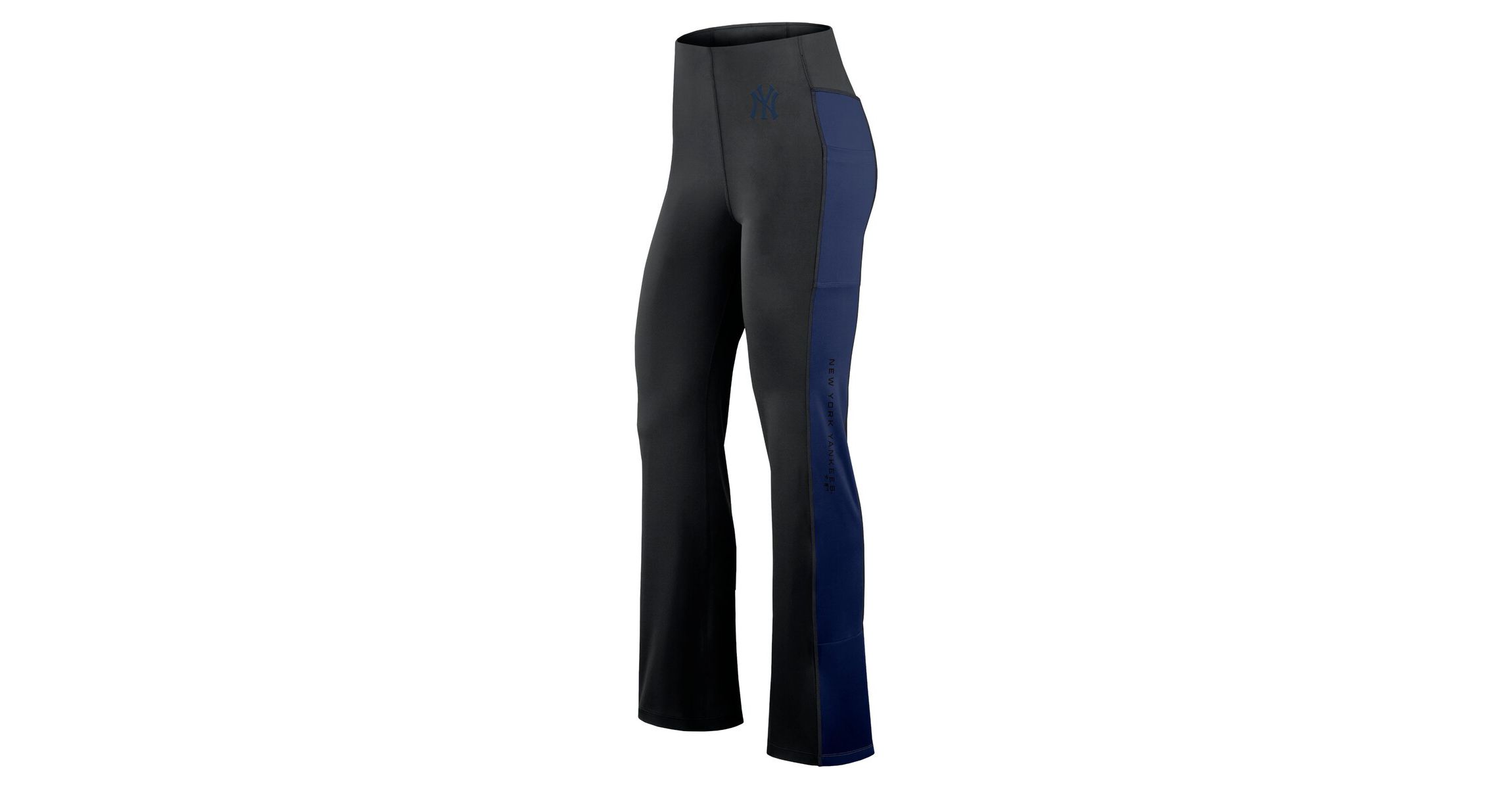 MLB Fanatics New York Yankees Studio Fitted Flared Leggings