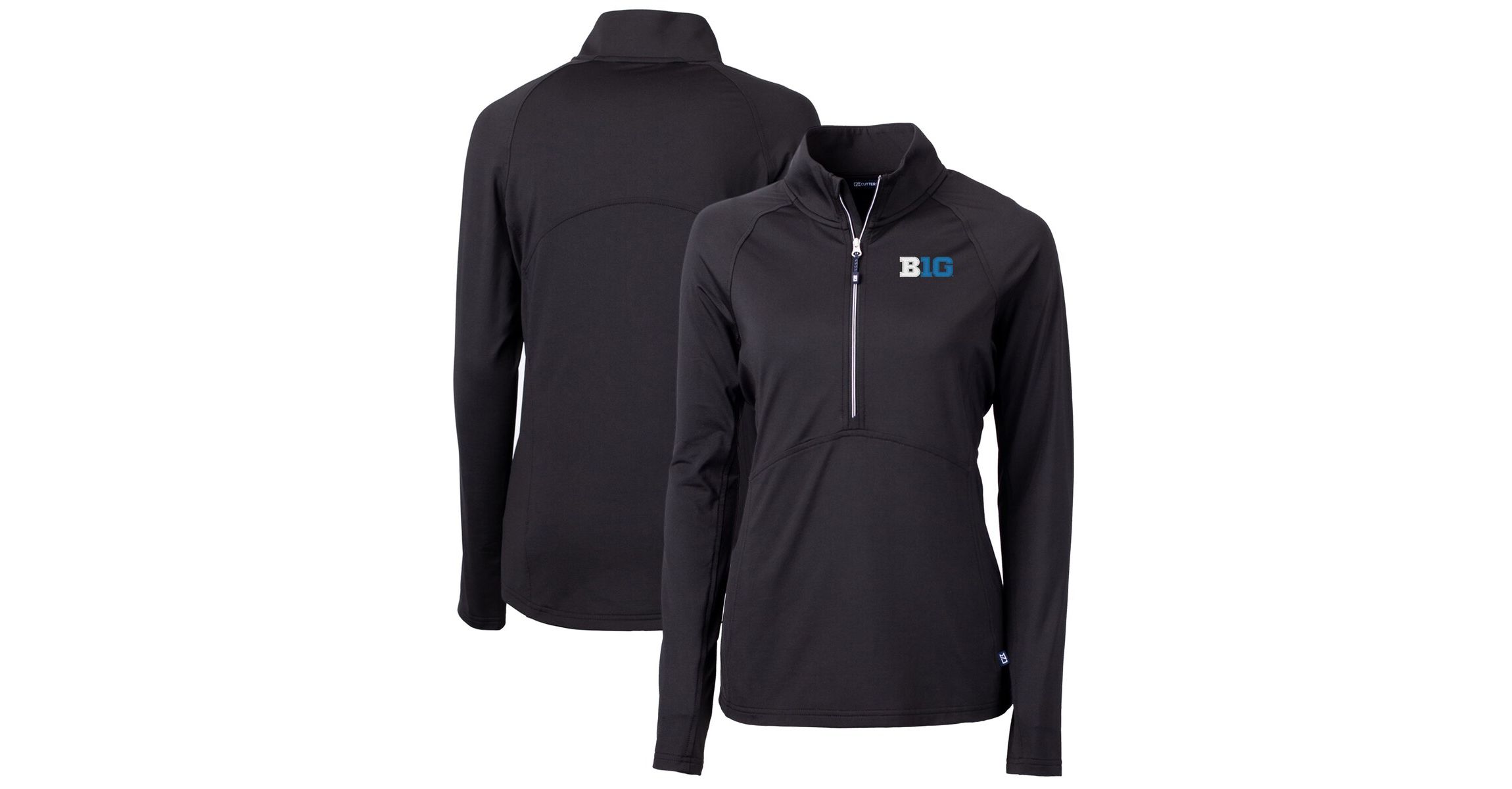 NCAA Big Ten Gear Adapt Eco Knit Stretch Recycled Half-Zip Pullover Top