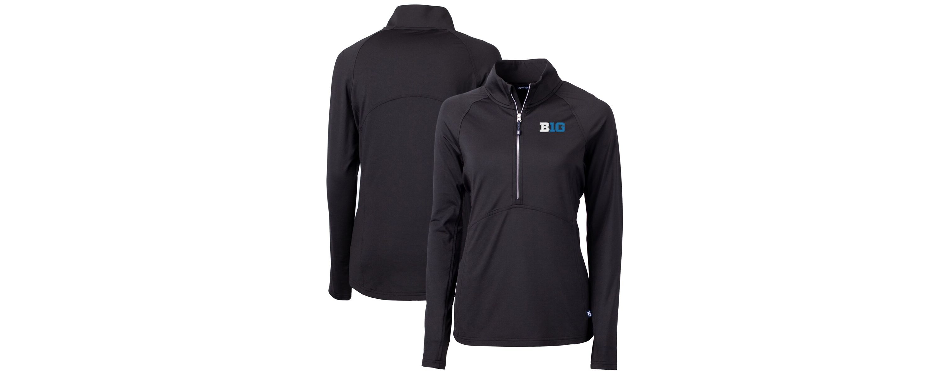 NCAA Big Ten Gear Adapt Eco Knit Stretch Recycled Half-Zip Pullover Top