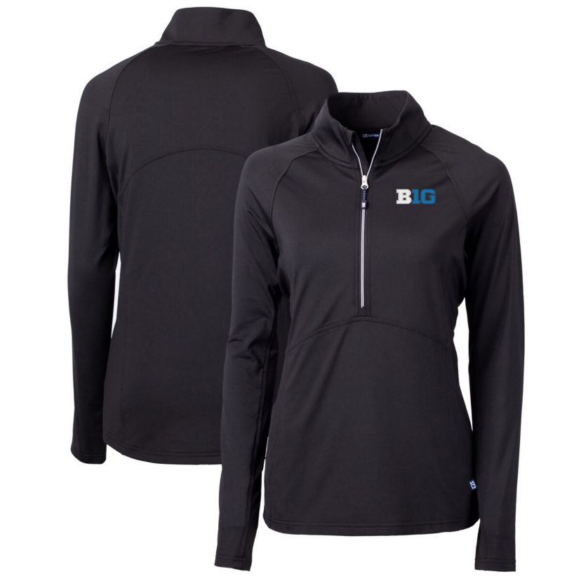 NCAA Big Ten Gear Adapt Eco Knit Stretch Recycled Half-Zip Pullover Top