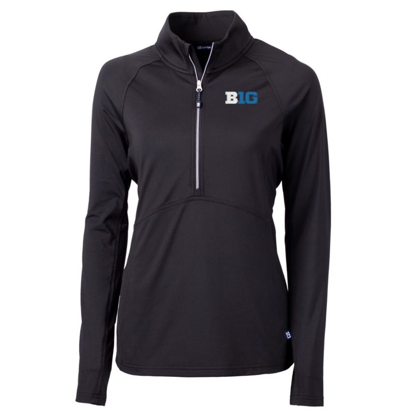 NCAA Big Ten Gear Adapt Eco Knit Stretch Recycled Half-Zip Pullover Top