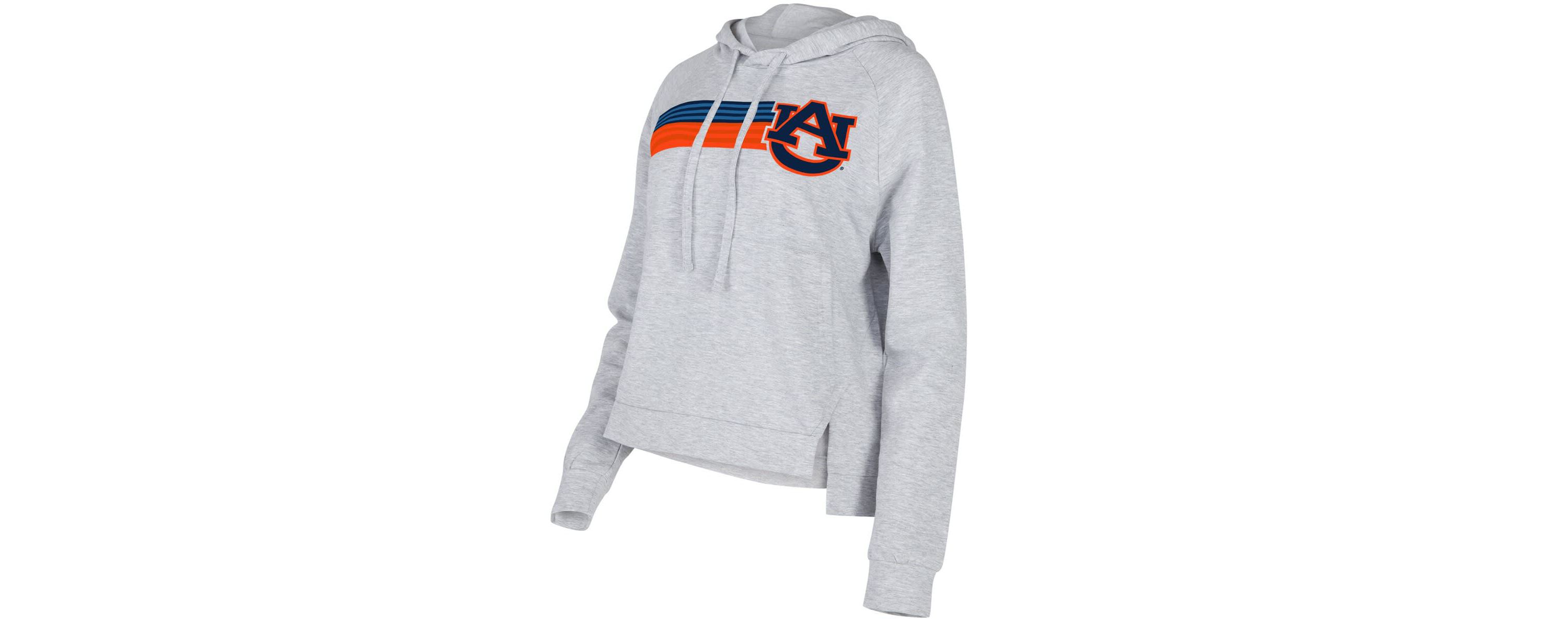 NCAA Auburn Tigers Cedar Tri-Blend Raglan Pullover Hoodie