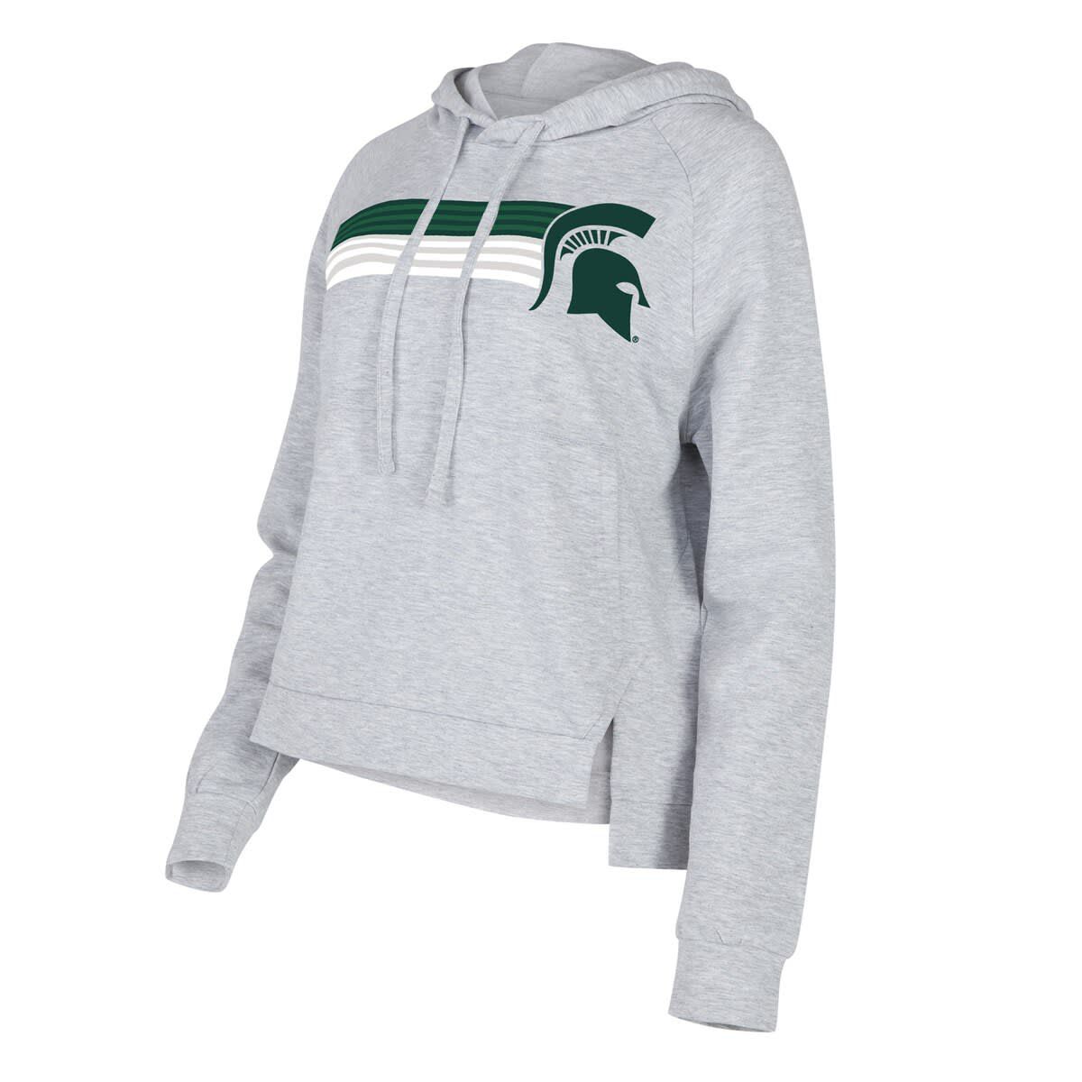 NCAA Michigan State Spartans Cedar Tri-Blend Raglan Pullover Hoodie