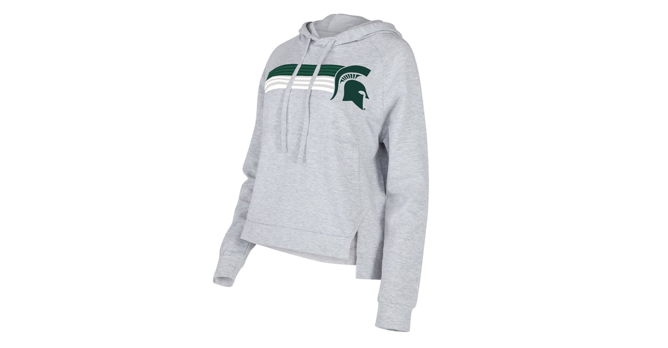 NCAA Michigan State Spartans Cedar Tri-Blend Raglan Pullover Hoodie
