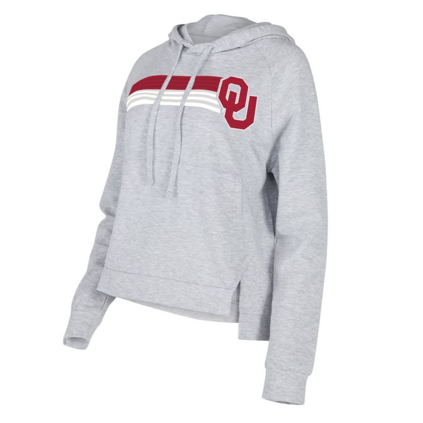 NCAA Oklahoma Sooners Cedar Tri-Blend Raglan Pullover Hoodie