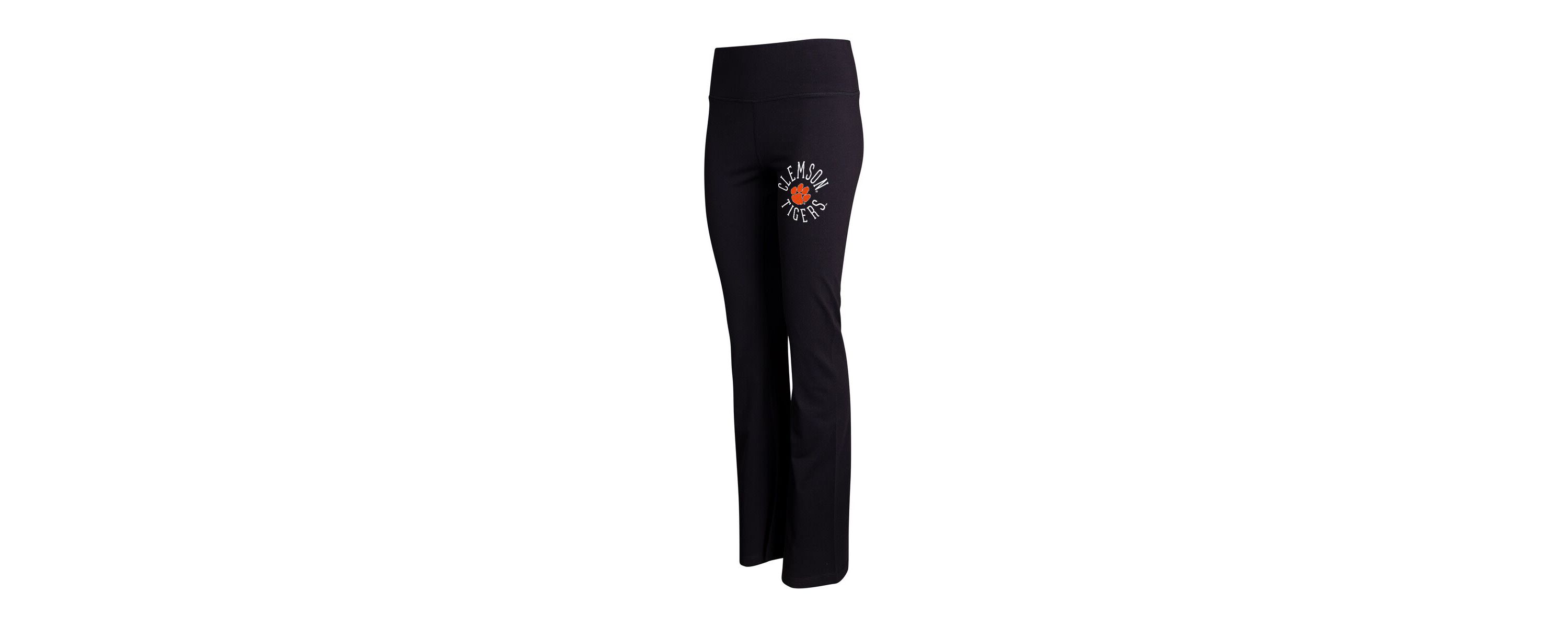 NCAA Clemson Tigers Enclave Tri-Blend Flared Leggings