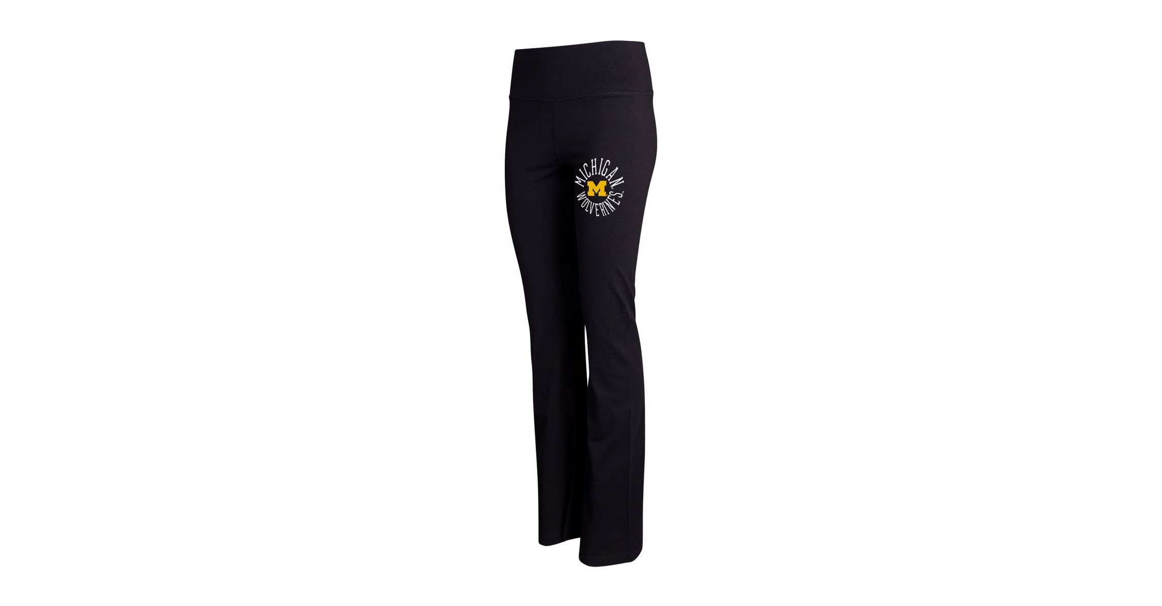 NCAA Michigan Wolverines Enclave Tri-Blend Flared Leggings