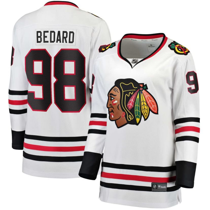 NHL Fanatics Connor Bedard Chicago Blackhawks Breakaway Jersey