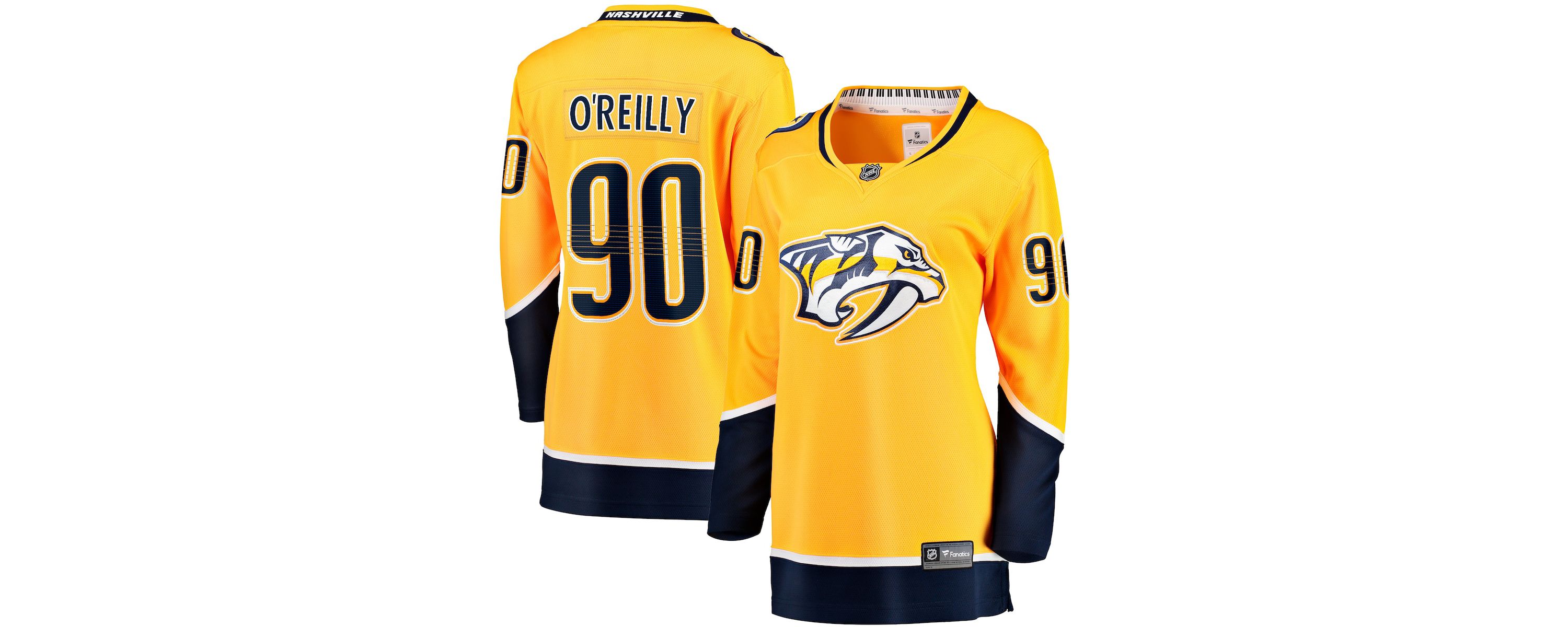 NHL Fanatics Ryan OReilly Nashville Predators Breakaway Jersey