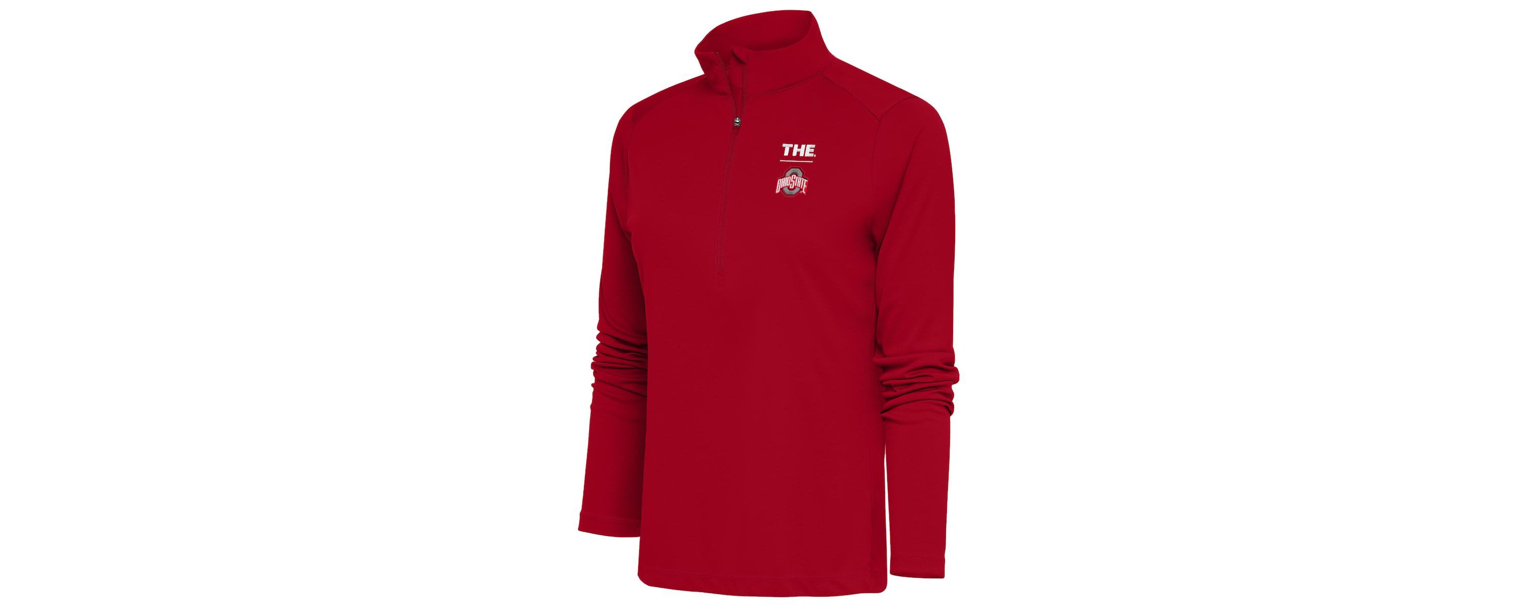 NCAA Ohio State Buckeyes THE Tribute Half-Zip Pullover Top