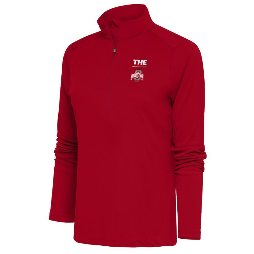 NCAA Ohio State Buckeyes THE Tribute Half-Zip Pullover Top