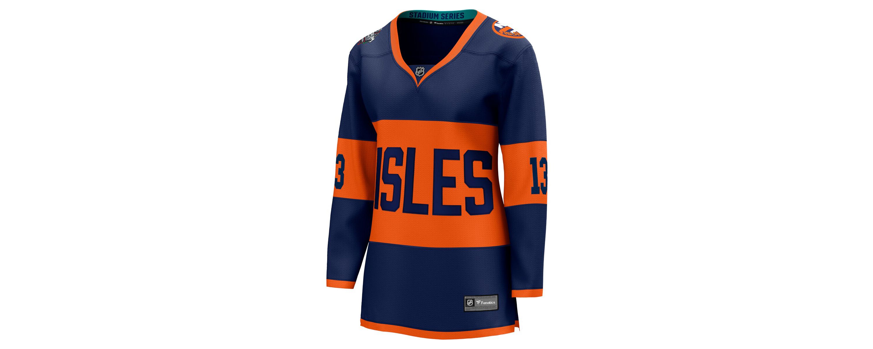 NHL Fanatics Mathew Barzal New York Islanders 2024 NHL Stadium Series Breakaway Player Jersey