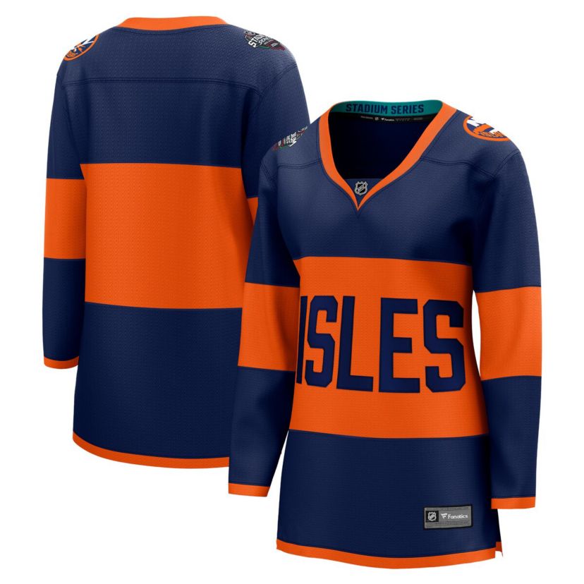 NHL Fanatics New York Islanders 2024 NHL Stadium Series Breakaway Jersey