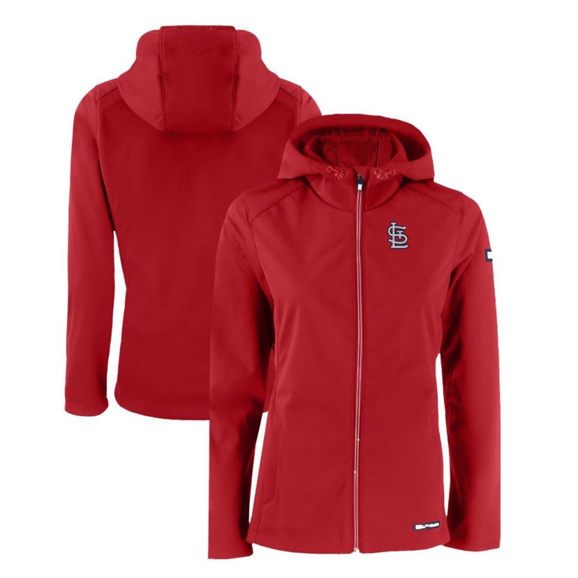 MLB St. Louis Cardinals Evoke Eco Softshell Recycled Full-Zip Jacket