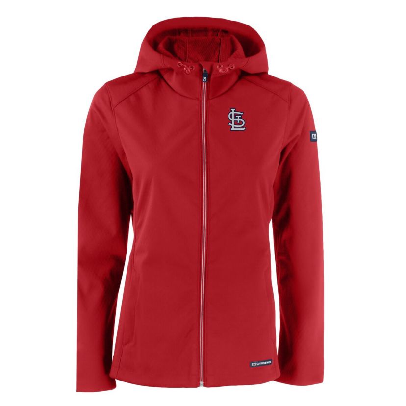MLB St. Louis Cardinals Evoke Eco Softshell Recycled Full-Zip Jacket