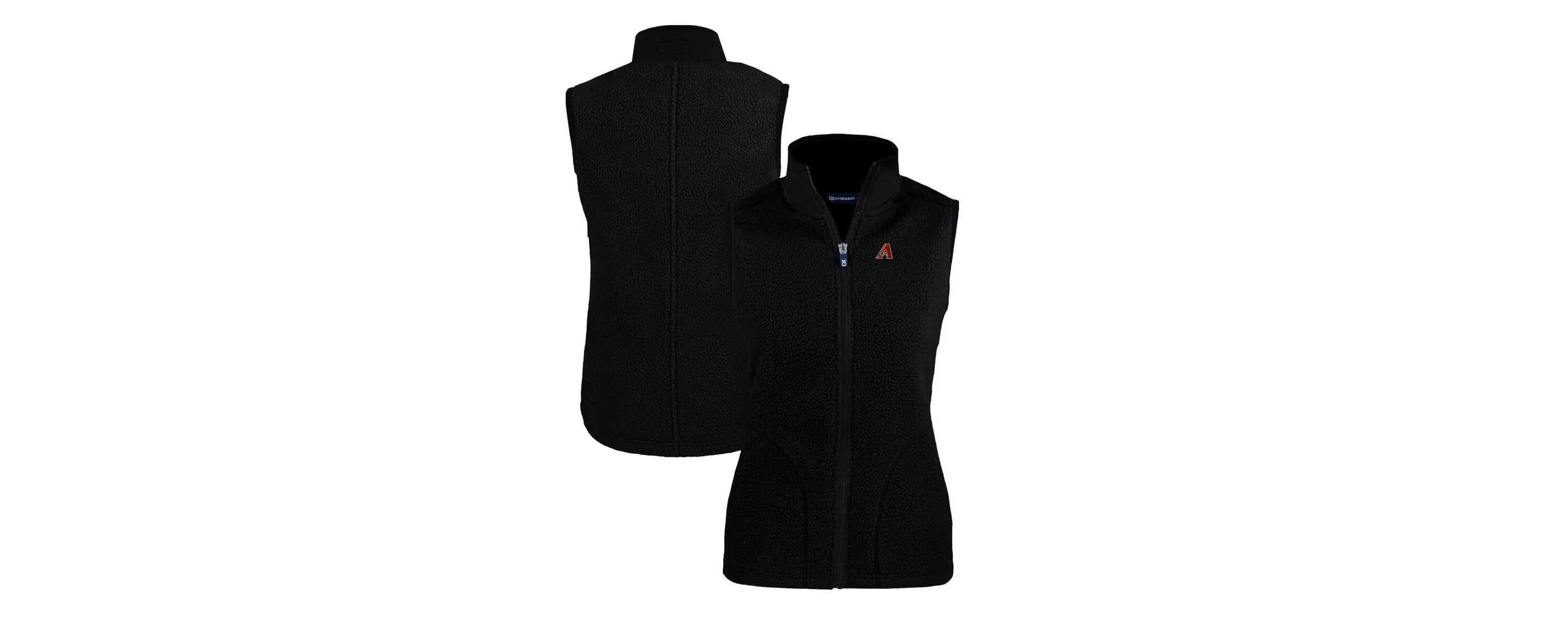 MLB Arizona Diamondbacks Cascade Eco Sherpa Fleece Full-Zip Vest
