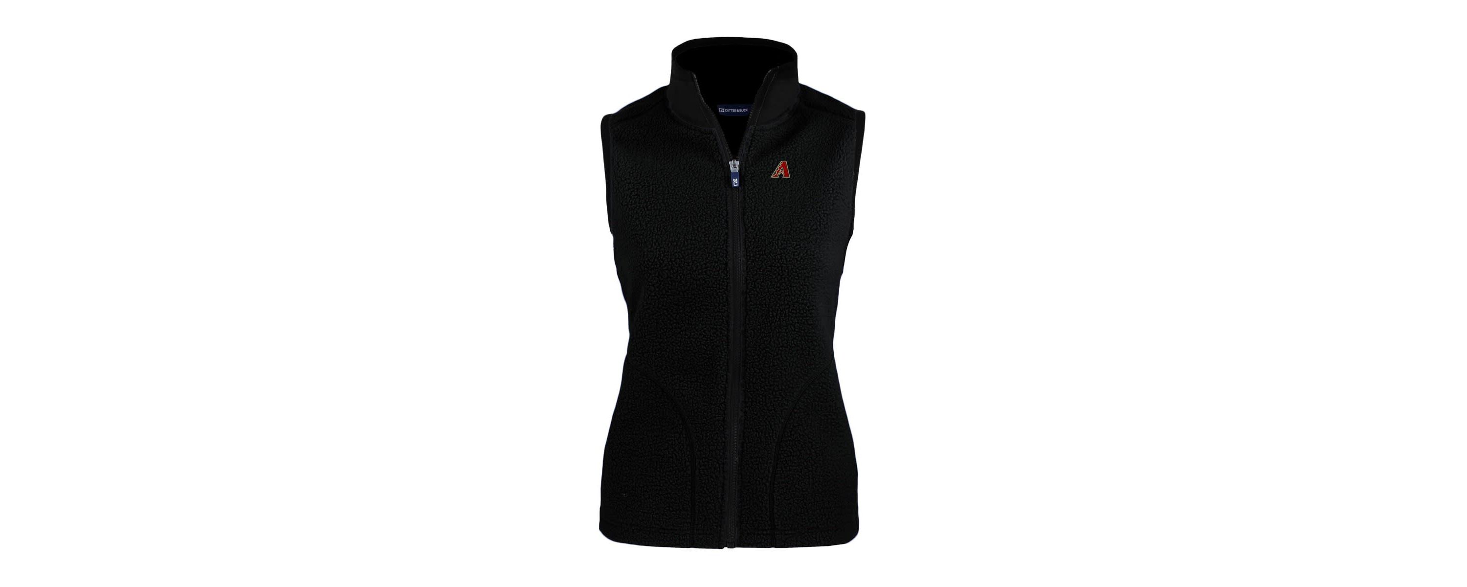 MLB Arizona Diamondbacks Cascade Eco Sherpa Fleece Full-Zip Vest