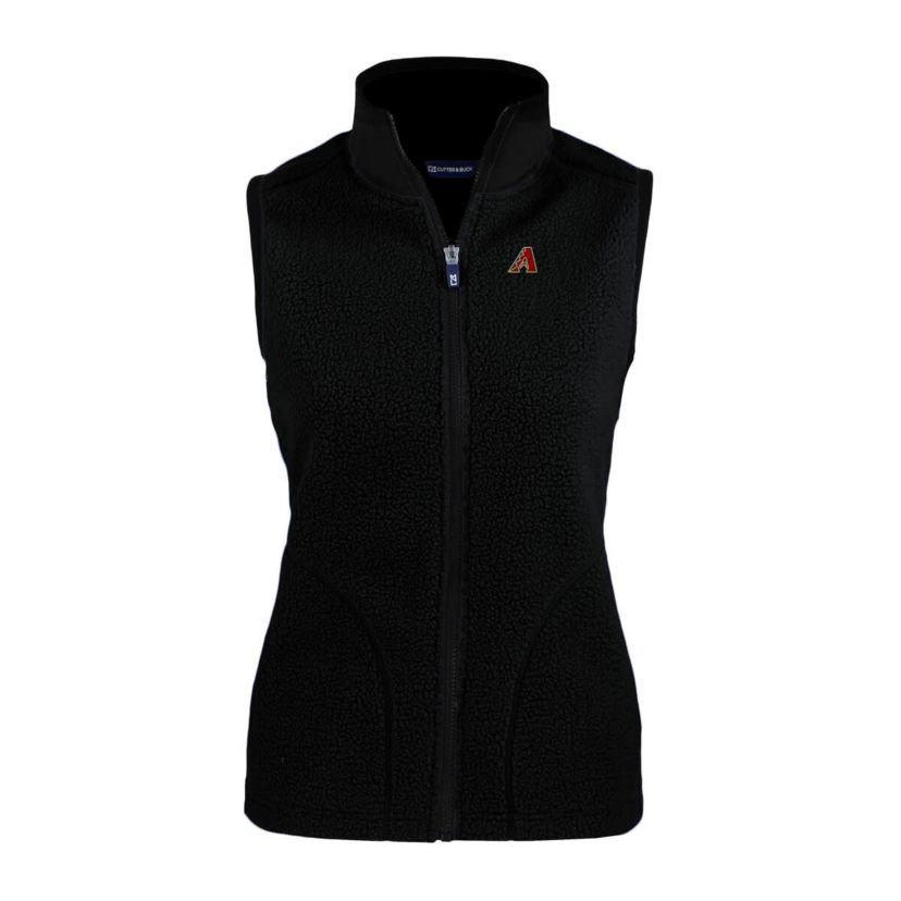 MLB Arizona Diamondbacks Cascade Eco Sherpa Fleece Full-Zip Vest