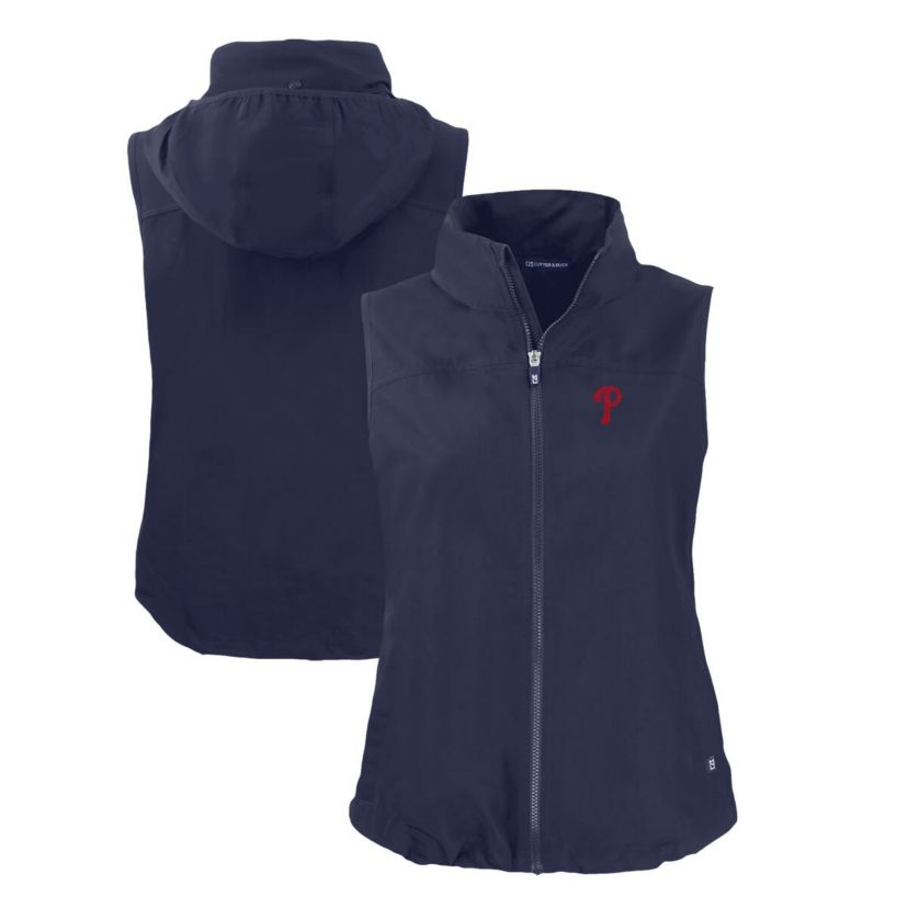 MLB Philadelphia Phillies Charter Eco Recycled Full-Zip Vest