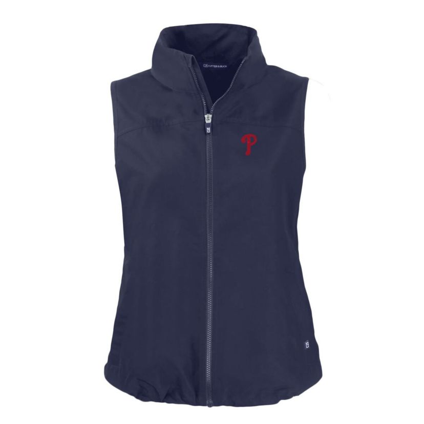MLB Philadelphia Phillies Charter Eco Recycled Full-Zip Vest