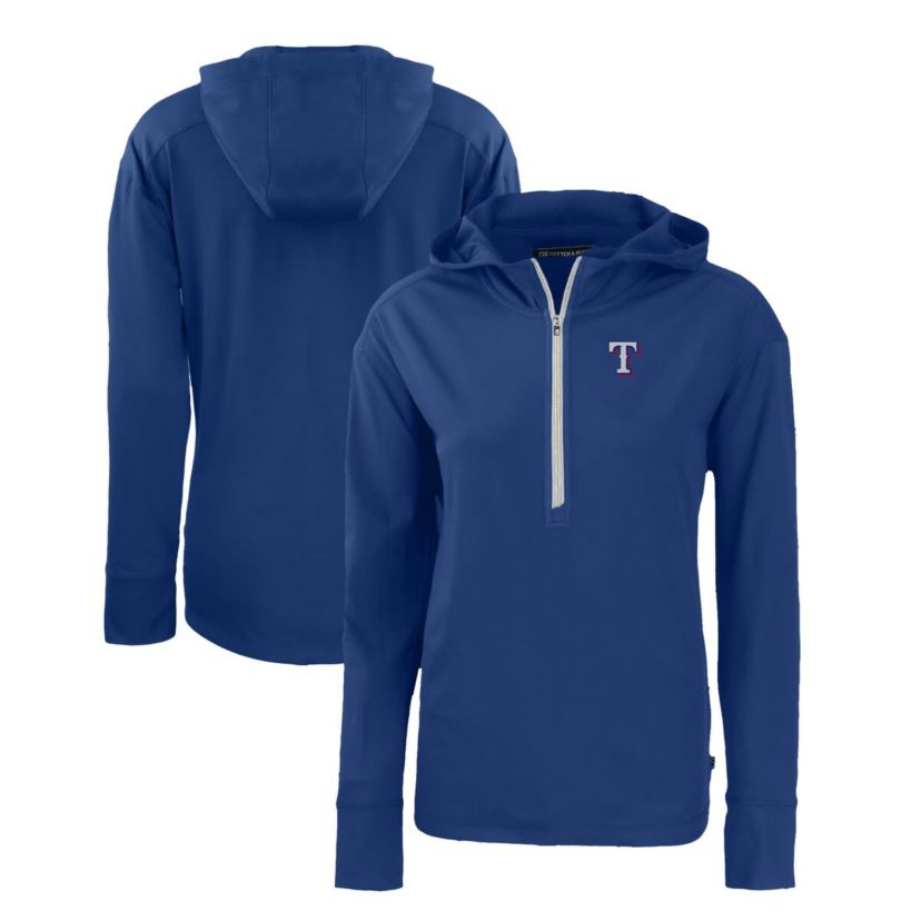 MLB Texas Rangers Daybreak Eco Recycled Half-Zip Hoodie
