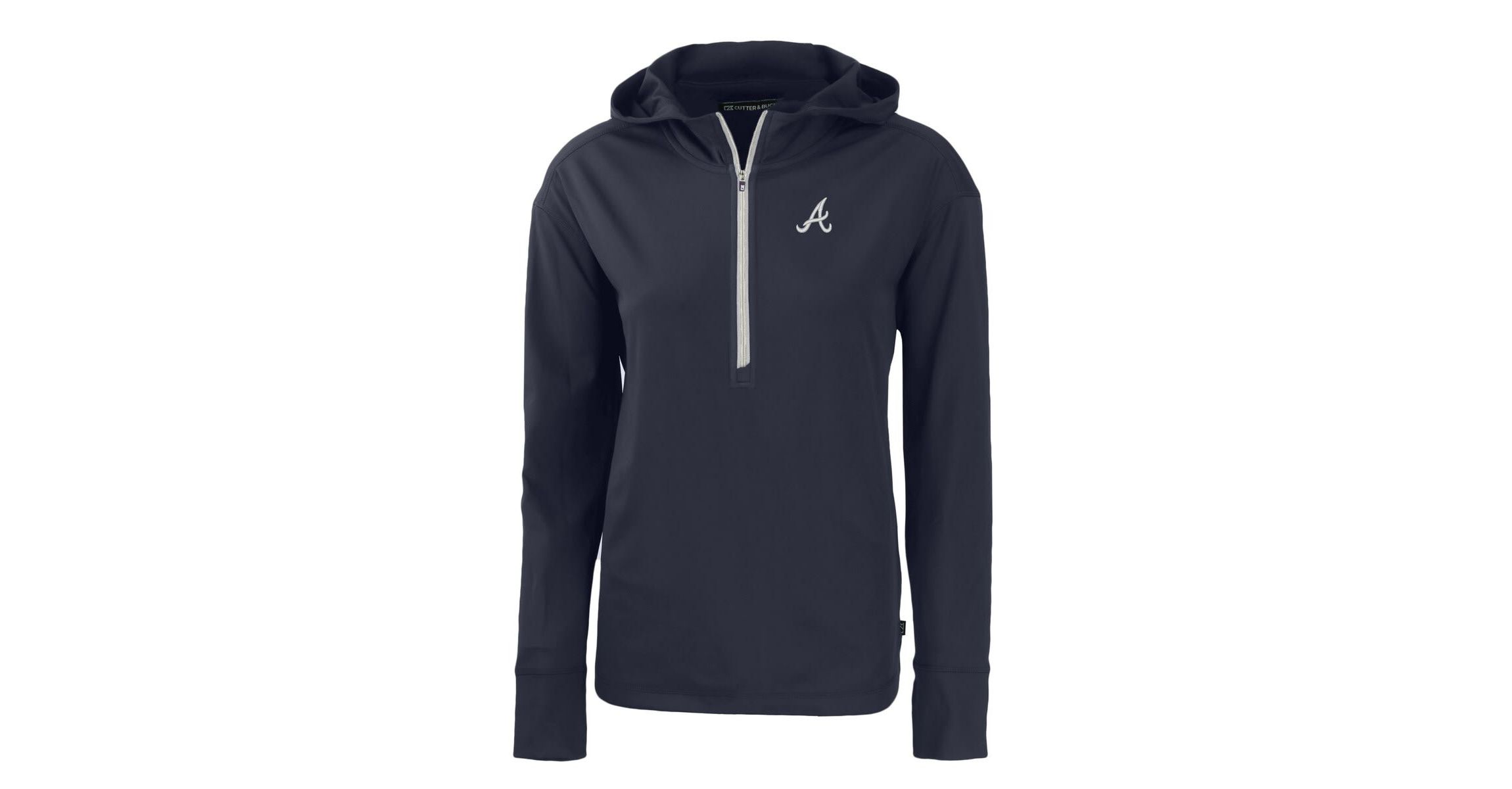 MLB Atlanta Braves Daybreak Eco Recycled Half-Zip Hoodie
