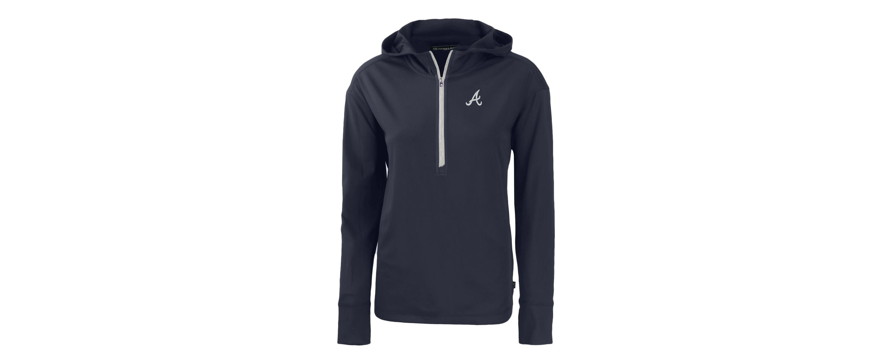 MLB Atlanta Braves Daybreak Eco Recycled Half-Zip Hoodie