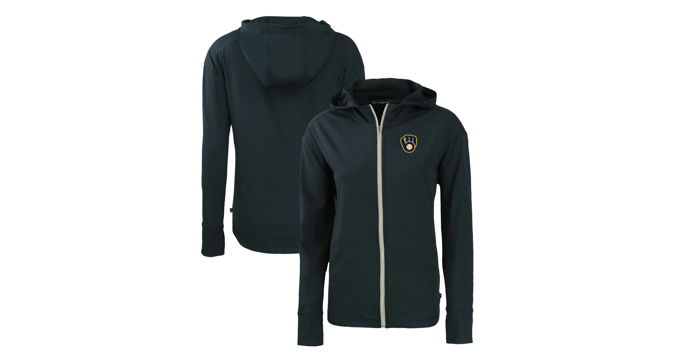 MLB Milwaukee Brewers Daybreak Eco Recycled Full-Zip Hoodie