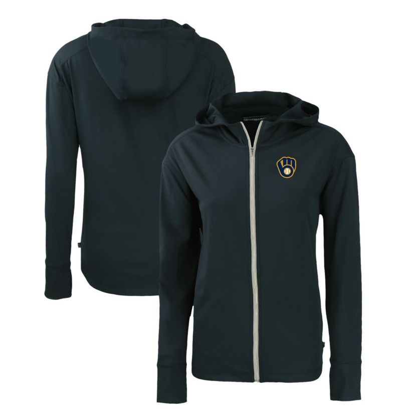 MLB Milwaukee Brewers Daybreak Eco Recycled Full-Zip Hoodie