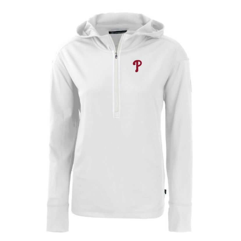 MLB Philadelphia Phillies Daybreak Eco Recycled Half-Zip Hoodie