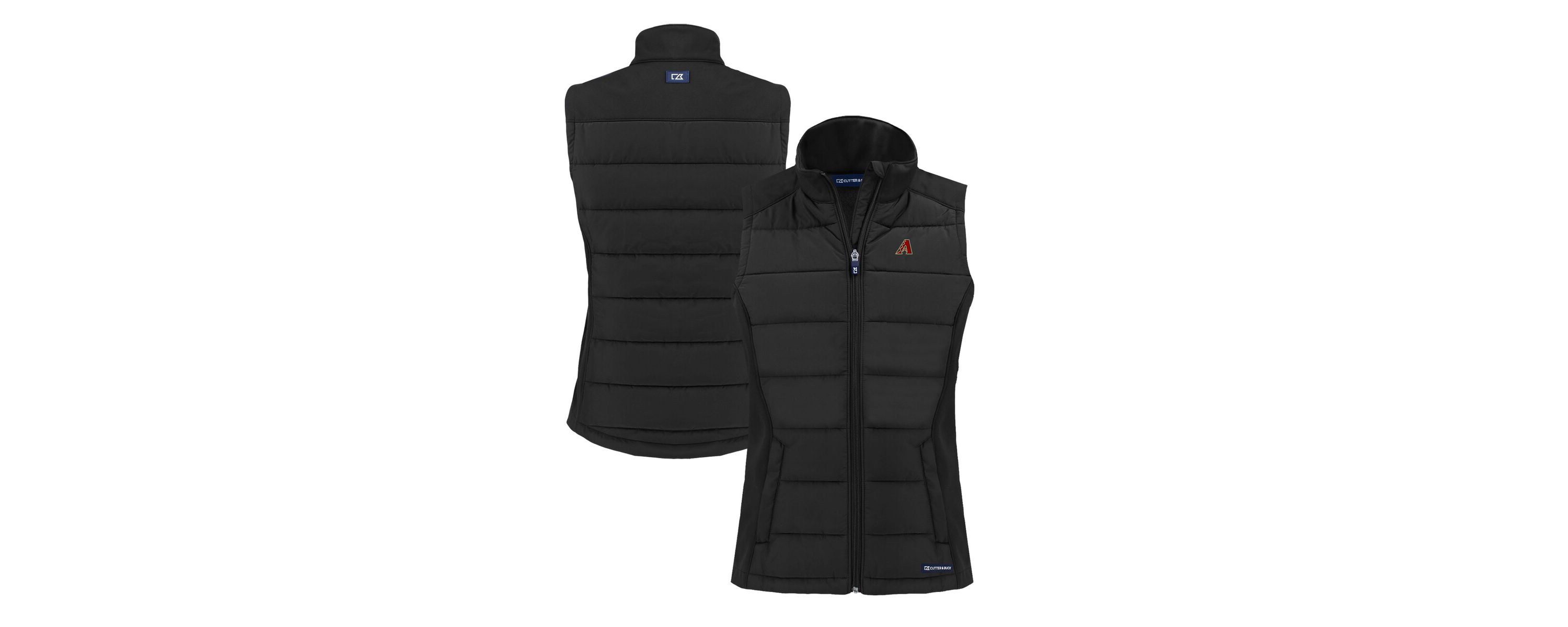 MLB Arizona Diamondbacks Evoke Hybrid Eco Softshell Recycled Full-Zip Vest