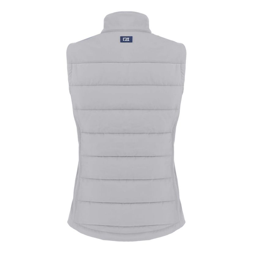 MLB Milwaukee Brewers Evoke Hybrid Eco Softshell Recycled Full-Zip Vest