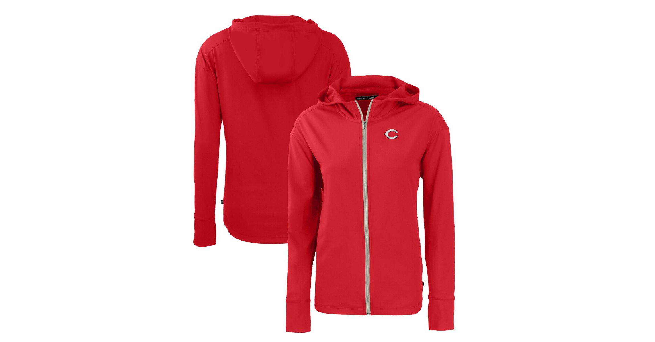 MLB Cincinnati Reds Daybreak Eco Recycled Full-Zip Hoodie