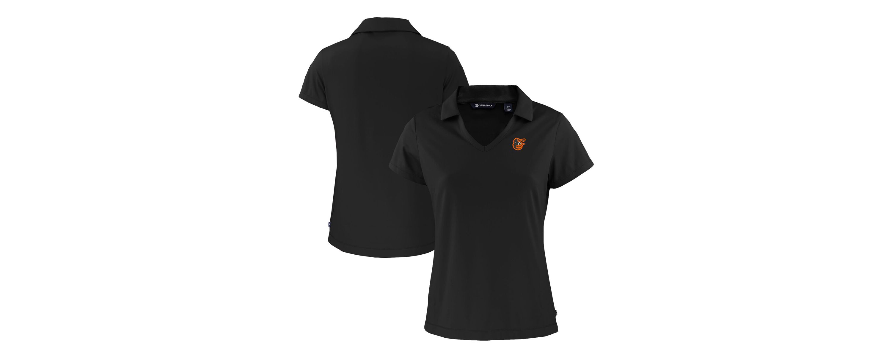 MLB Baltimore Orioles Daybreak Eco Recycled V-Neck Polo